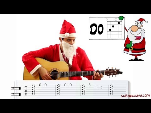 Aprende a tocar guitarra facil Villancicos Navidad Como tocar Navidad Jingle Bells