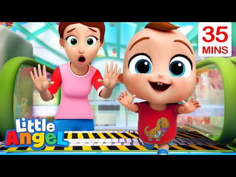 Safety At The Mall With Baby John + More Little Angel Kids Songs & Nursery Rhymes