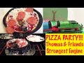 Pizza Party Time World S Strongest Engine With Thomas Friends Trackmaster And Minis