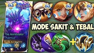 SLAUGHTERED AT THE BEGINNING‼️THAMUZ COMEBACK USING ATTACK SPEED ITEM | TOP GLOBAL THAMUZ GAMEPLA...