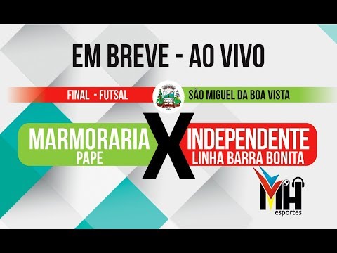 Amanhã aqui finais da Copa Maravilha Categorias sub-13, sub-15 e sub-17