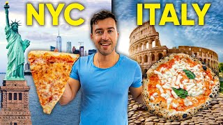 I Flew from NYC to ITALY to Compare Pizza Mp4 3GP & Mp3