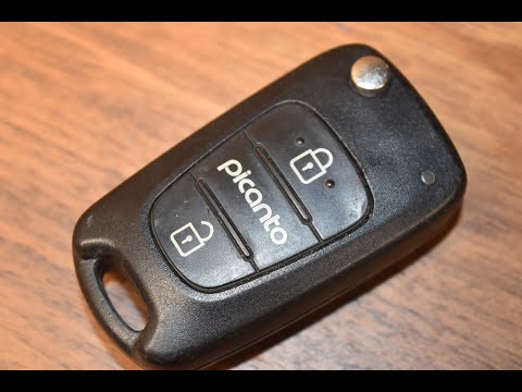 Kia Picanto Key Fob Battery Replacement - EASY DIY