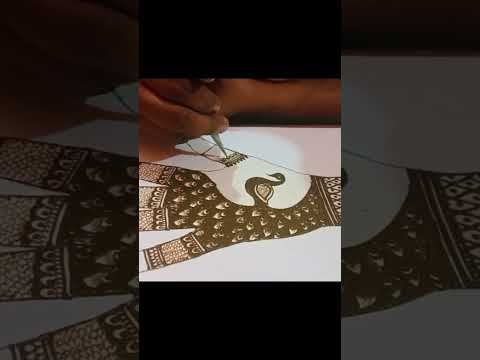 peacock mehndi design#more mehndi design#mehndi#tejpal Mehandi art s