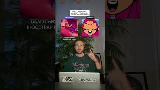 Viral Remix Vs. Original Version: Teen Titans Go! #shorts #teentitansgo #cartoon #movie
