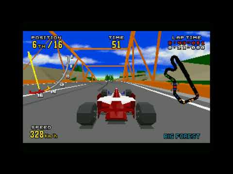 Virtua Racing version comparison