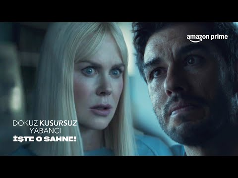 ARAS AYDIN VE NICOLE KIDMAN SAHNESİ | Dokuz Kusursuz Yabancı | Prime Video Türkiye