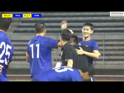 Chinese Taipei vs Philippines 3-2 Highlights | Friendly International | 6.19.2023