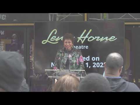 Watch Highlights From Unveiling Ceremony of Broadway's Lena Horne Theatre