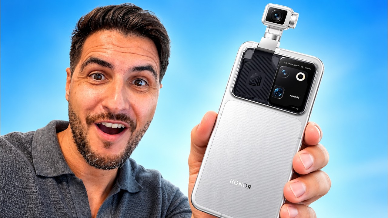 Probamos las CÁMARAS del HONOR Robot Phone