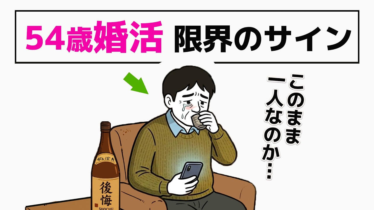 【子ども希望54歳】限界の夜にこぼれた本音｜アラフィフ男性の婚活 6話