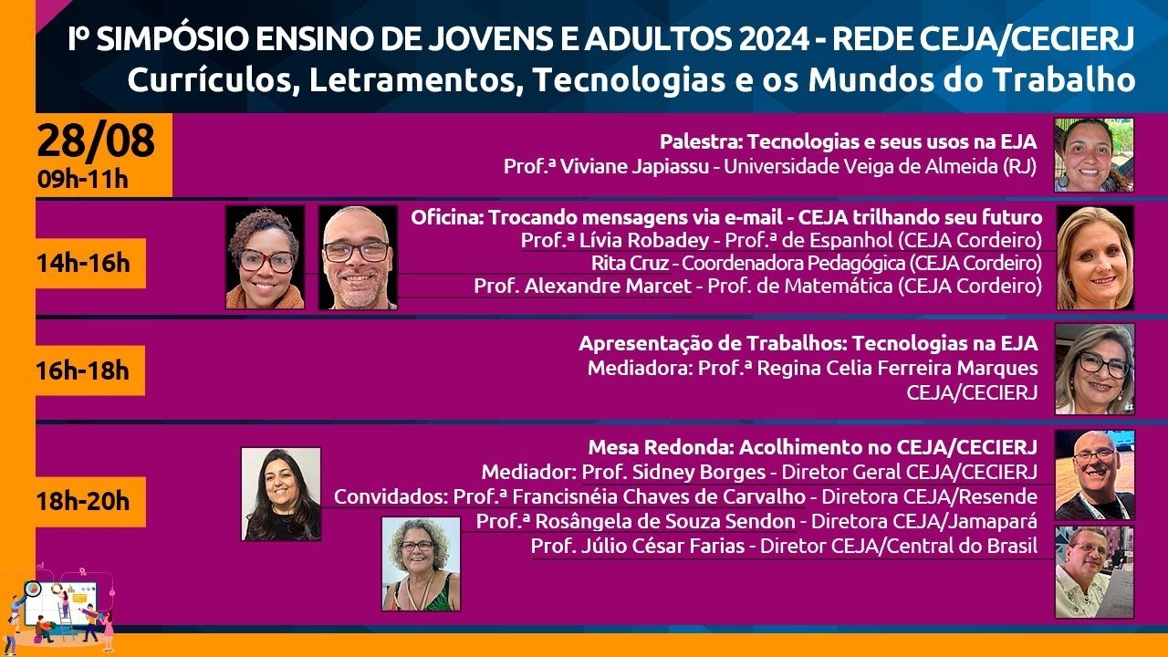 Mesa Redonda: Acolhimento no CEJA/CECIERJ