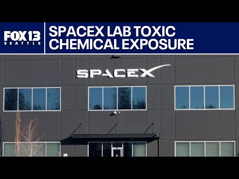FOX 13 Seattle coverage of the SpaceX Redmond chemical exposure