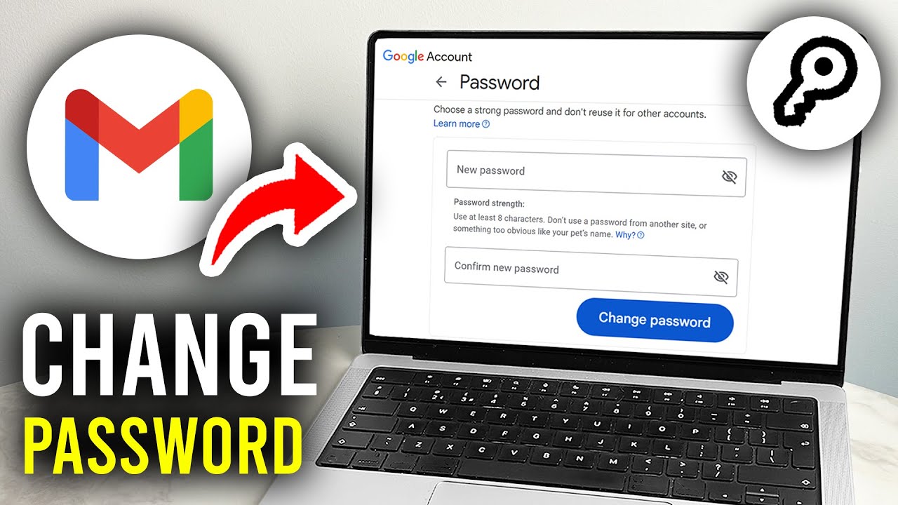 How To Change Gmail Password In Laptop or PC - Step By Step
