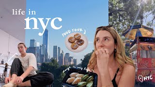 life in nyc 🥯✨ a chelsea market food tour, dance class & a few days in my life