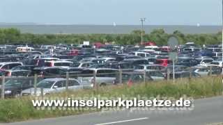 preview picture of video 'Inselparkplätze Langeoog Bensersiel'