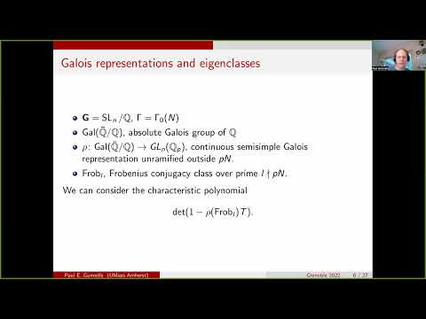 Paul GUNNELLS - Cohomology of arithmetic groups and number theory: geometric, ... 4