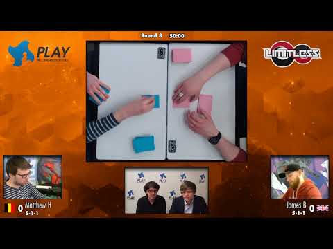 Stuttgart Regionals TCG R8 - Matthew H. vs James B. (Greninja vs Drampa/Garbodor)