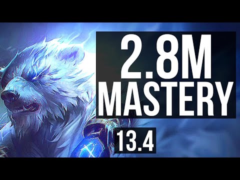 VOLIBEAR vs SEJUANI (JNG) | 2.8M mastery, 1400+ games, 6/5/22 | EUW Master | 13.4