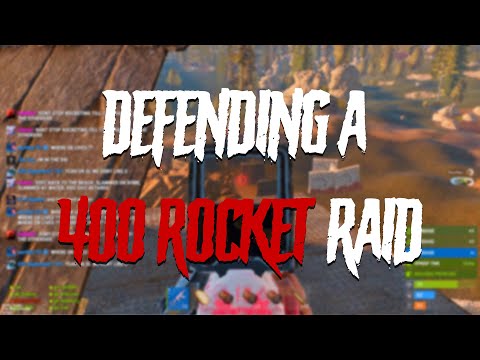 Defending against a massive 400 ROCKET RAID - gk