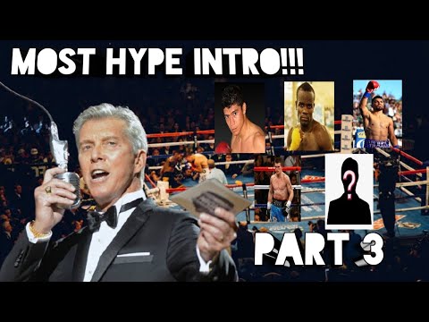 Top 5 Best Boxing Introduction | Michael Buffer PART 3