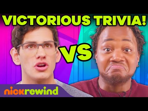 Victorious Trivia Challenge 📚 💜 Matt Bennett vs. Leon Thomas III | NickRewind