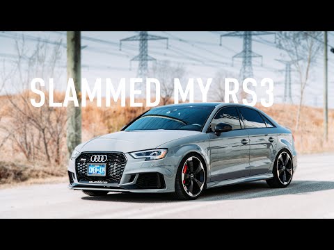 LOWERING SPRINGS OR COILOVERS FOR YOUR AUDI!
