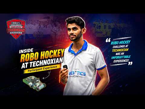 Robo Hockey at Technoxian 🤖 | Participant Experience | TechnoXian