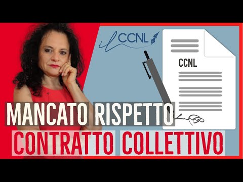 Il DATORE DI LAVORO NON RISPETTA IL CCNL? ECCO COSA FARE