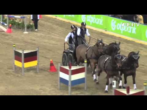 FEI World Cup Driving 2012/13 Budapest - Boyd Exell 3rd Place