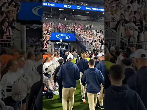 Penn State fans throw GARBAGE on James Franklin after loss! #pennstatefootball