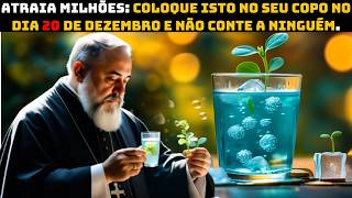 PADRE PIO: SE VOCÊ COLOCAR ISTO NO SEU COPO NO DIA 20 DE DEZEMBRO, SEUS PROBLEMAS FINANCEIROS ACABAR