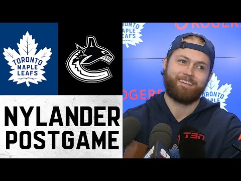 William Nylander | Post Game vs. Vancouver Canucks | January 10, 2026
