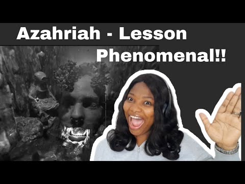 First Time Hearing Azahriah - Lesson | This Is Soo Good