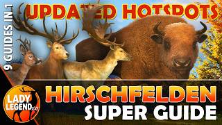 HIRSCHFELDEN HOTSPOT SUPER GUIDE - How to Hunt ALL 9 SPECIES in Hirschfelden!