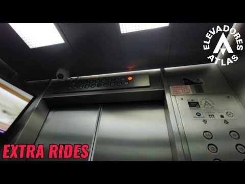 EXTRA RIDES: Epic 4X ATLAS Classe A Traction Elevators - Estate Plaza Tower - GO, BR