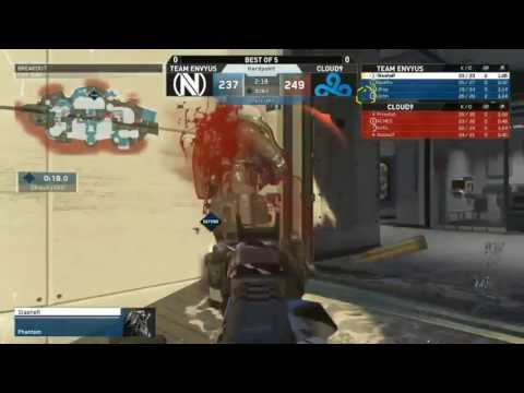 Massive Team EnVyUs Hardpoint Comeback vs Cloud9 - CWL Global Pro League - Stage 2 - Group Green