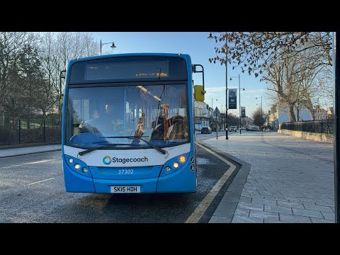 Stagecoach North East 37302 SK15 HDH ride on service 12