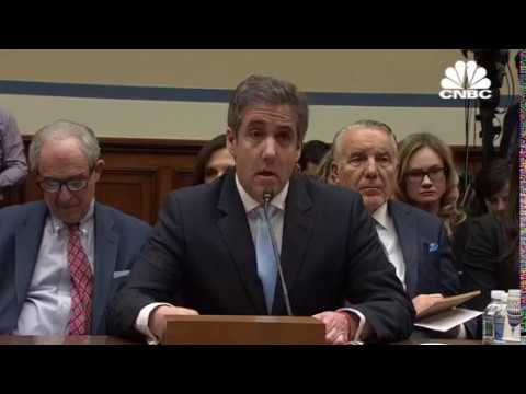 Watch Michael Cohen's opening statements during his Congressional testimony