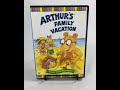Opening Closing To Arthur S Family Vacation 2004 DVD