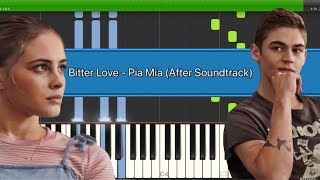 Download lagu [After Movie Soundtrack] Bitter Love - Pia Mia || Synthesia Piano Tutorial mp3