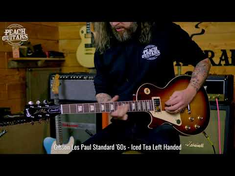 Gibson Les Paul Standard '60s - Iced Tea Left Handed image 11