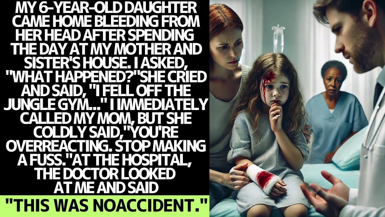 My daughter came back from grandma’s house bleeding… the doctor said “this wasn’t an accident.”