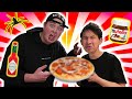 Wir Testen Die Ekligsten Essens Kombinationen PIZZA EDITION Mit Smiley Minh Lee