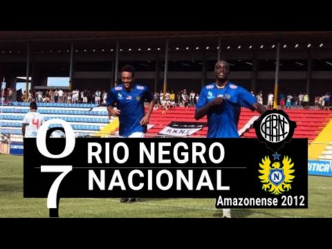 GOLEADA HUMILHANTE NO RIONAL|Rio Negro 0 x 7 Nacional| Campeonato Amazonense 2012| MELHORES MOMENTOS