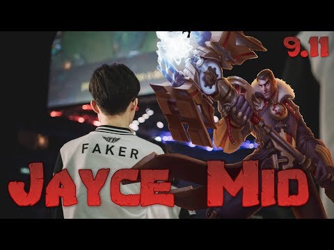 Faker - Jayce Mid - LoL Season 9 KR Ranked | League Of Legends