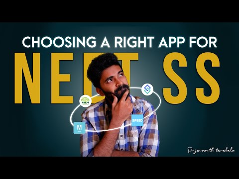 Choosing a Right app for NEET SS 🔥 | Dr.JT