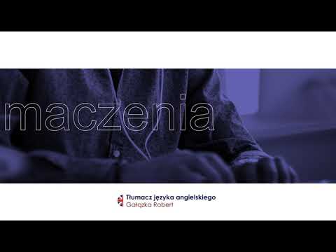 Zobacz filmy, Robert Gałązka Tłumacz Przysięgły Języka Angielskiego, Kraków