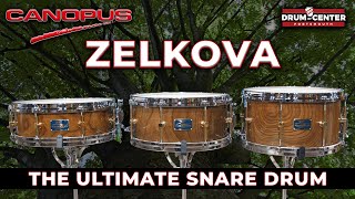 Video thumbnail for The BEST Boutique Snare Drum? The Canopus Zelkova by Drum Center of Portsmouth