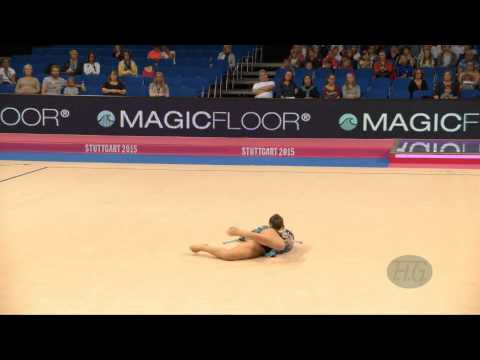 Veronica BERTOLINI (ITA) 2015 Rhythmic Worlds Stuttgart - Qualifications Clubs